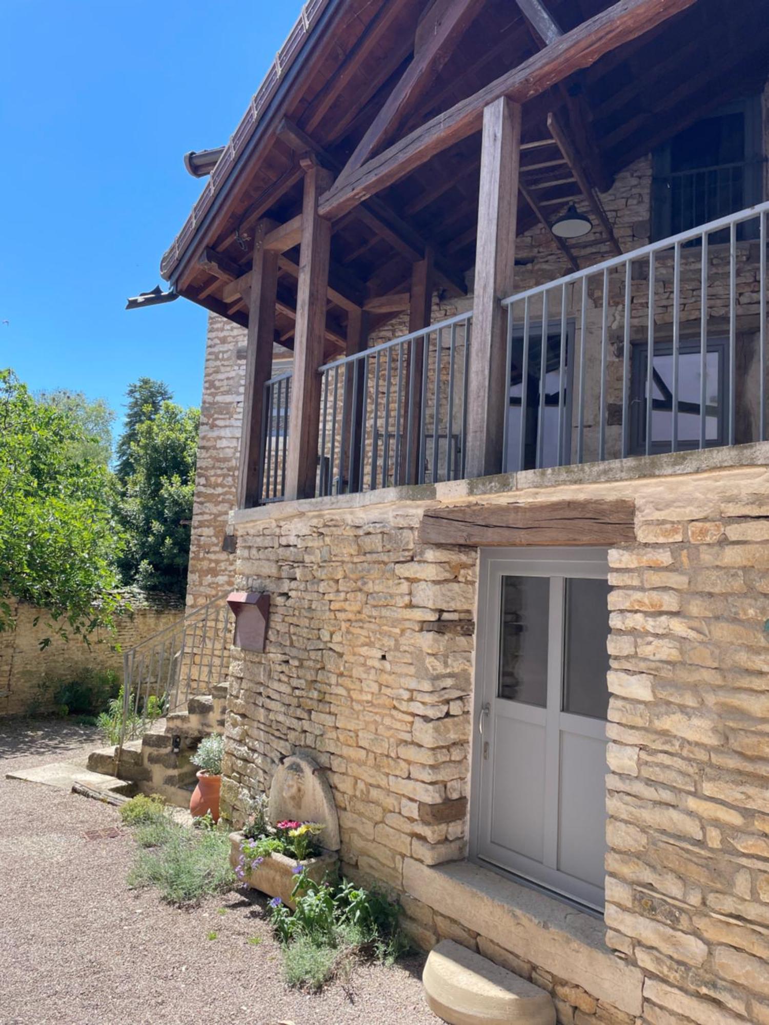 Au Lavoir Hotel Fontaine-Française Buitenkant foto